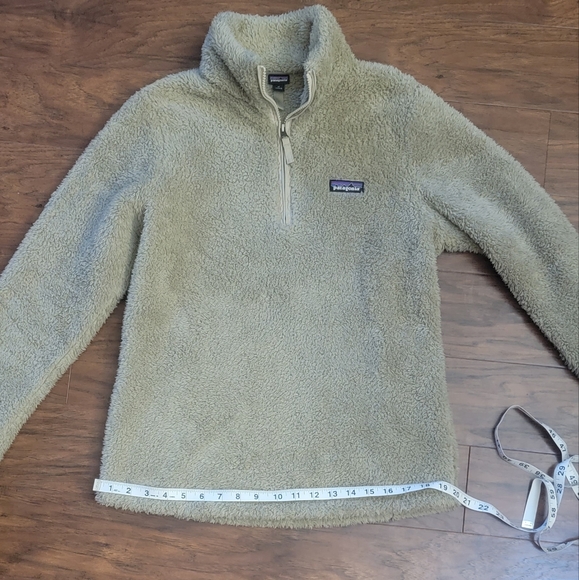 Patagonia 1/2 Zip Fuzzy Furry Jacket Size Medium - Picture 9 of 11